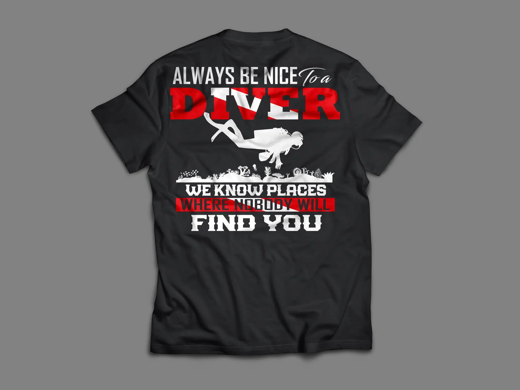 Always Be Nice to a Diver