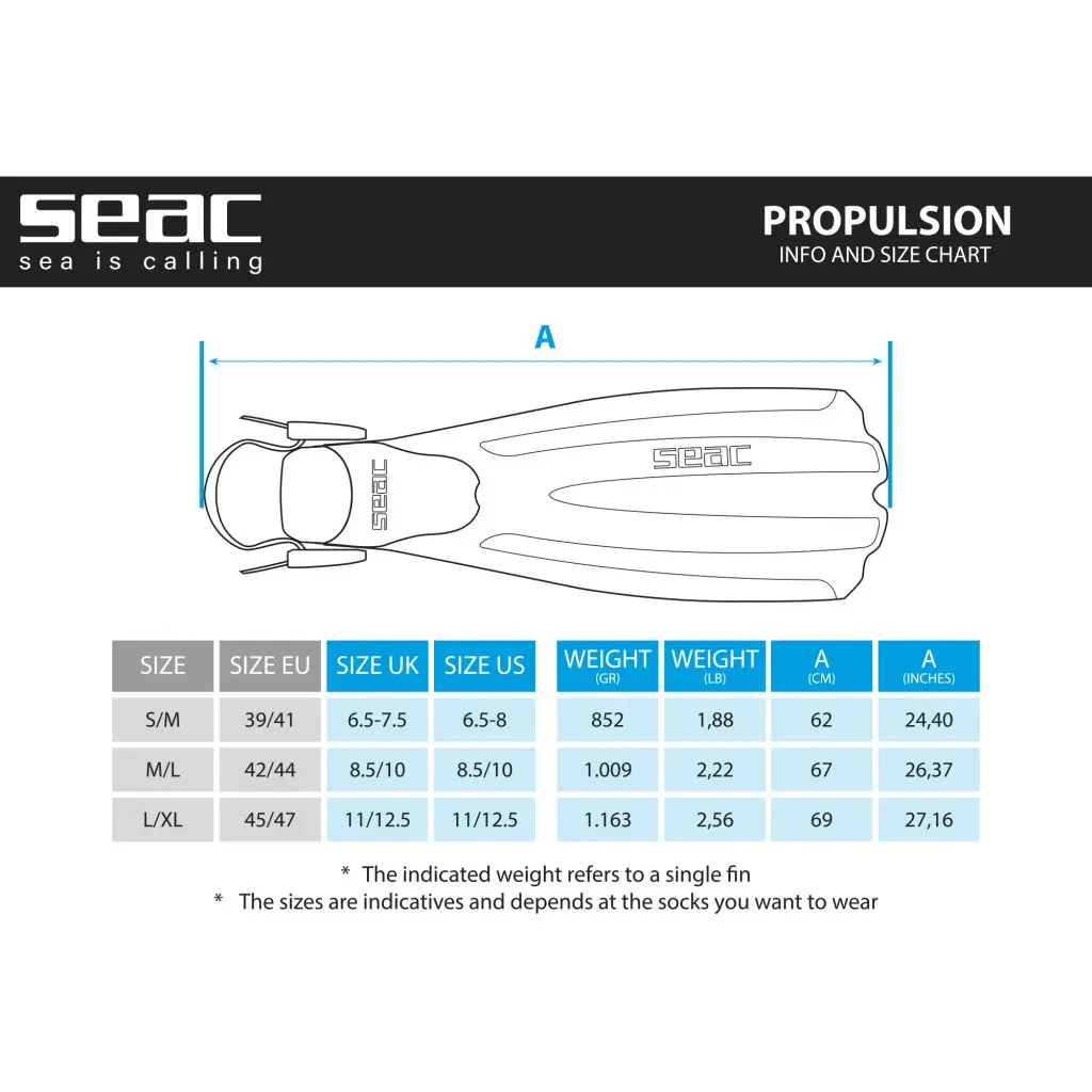 Open Heel Fin Propulsion view 8