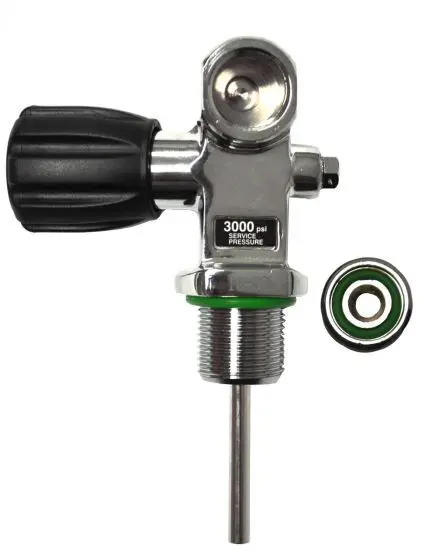 Cyl Tec Tank Valve Pro Style Din-Yoke