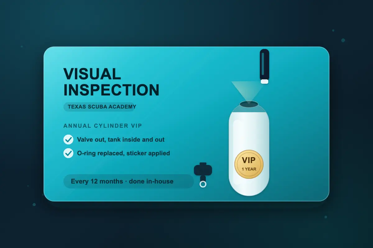 Visual Inspection (VIP) — Scuba Cylinder